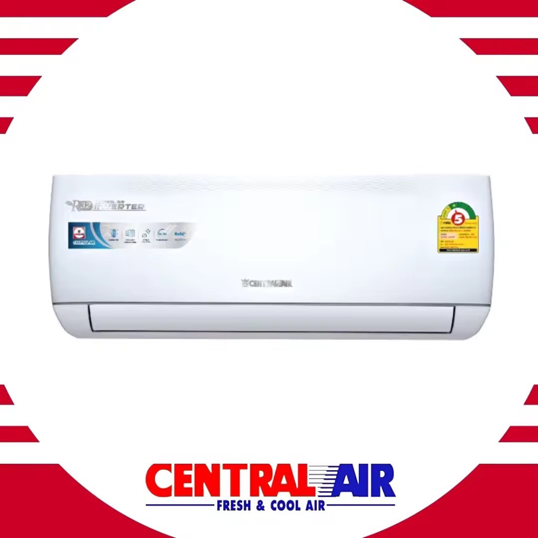 CENTRAL AIR แอร์ติดผนังระบบอินเวอร์เตอร์รุ่น IVJS-SERIES R32 ขนาด 25400 BTU