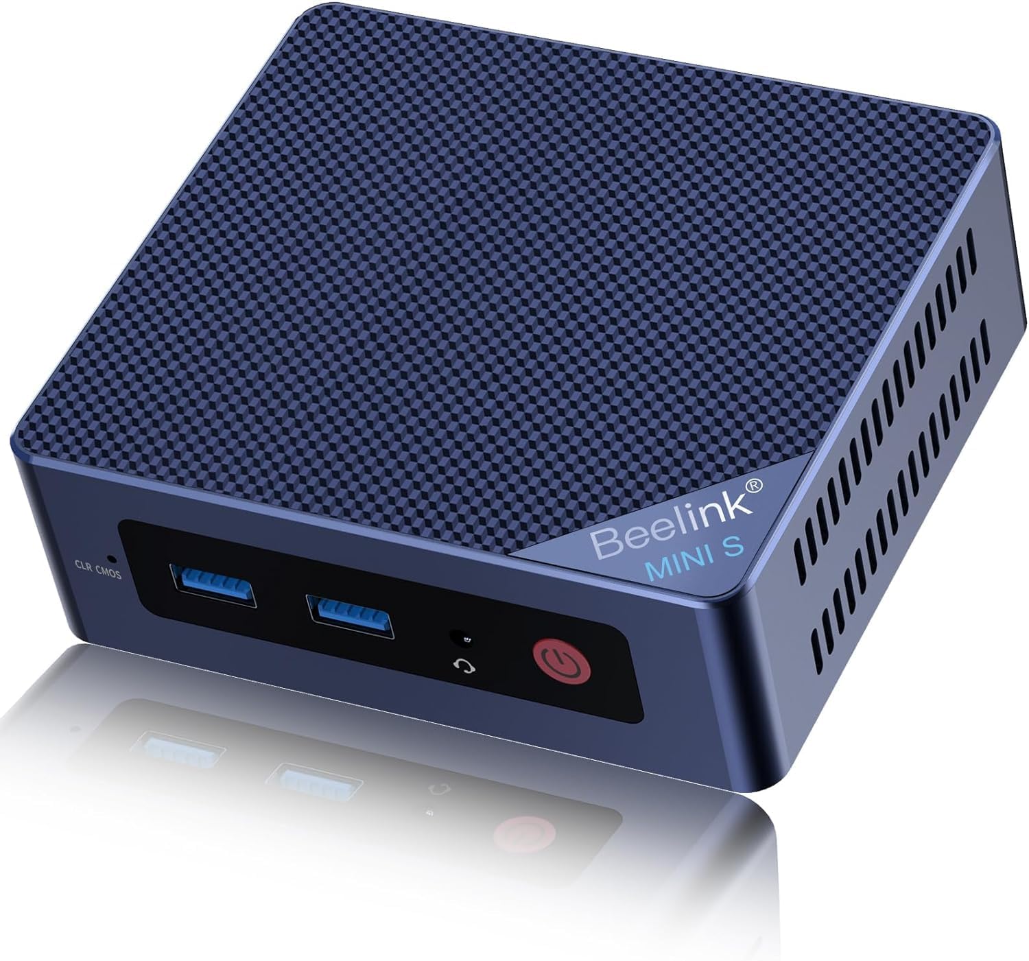 Beelink Mini PC, Mini S12 Pro Intel 12th N100(Up to 3.4GHz), 16GB DDR4 500GB M.2 PCIE SSD, Mini Desktop Computers Support 4K Dual HDMI Display/WiFi6/BT5.2/USB3.2/1000Mbps LAN/WOL Home/Office 