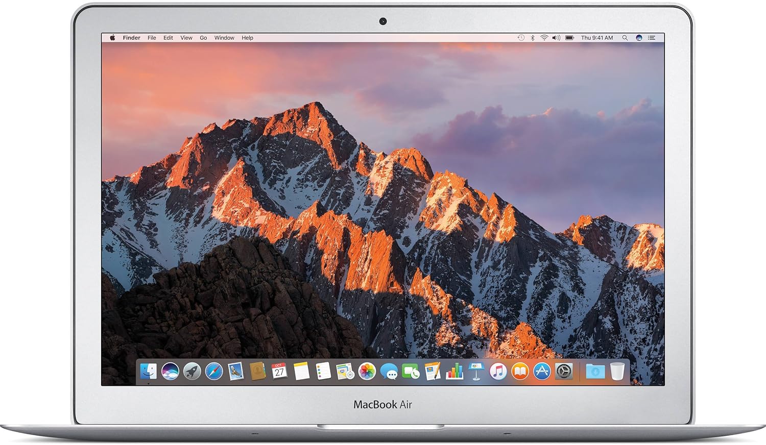 2017 Apple Macbook Air with 1.8GHz Intel Core i5 (13-inch, 8GB RAM, 128GB SSD Storage) (QWERTY English) Silver (Renewed) 