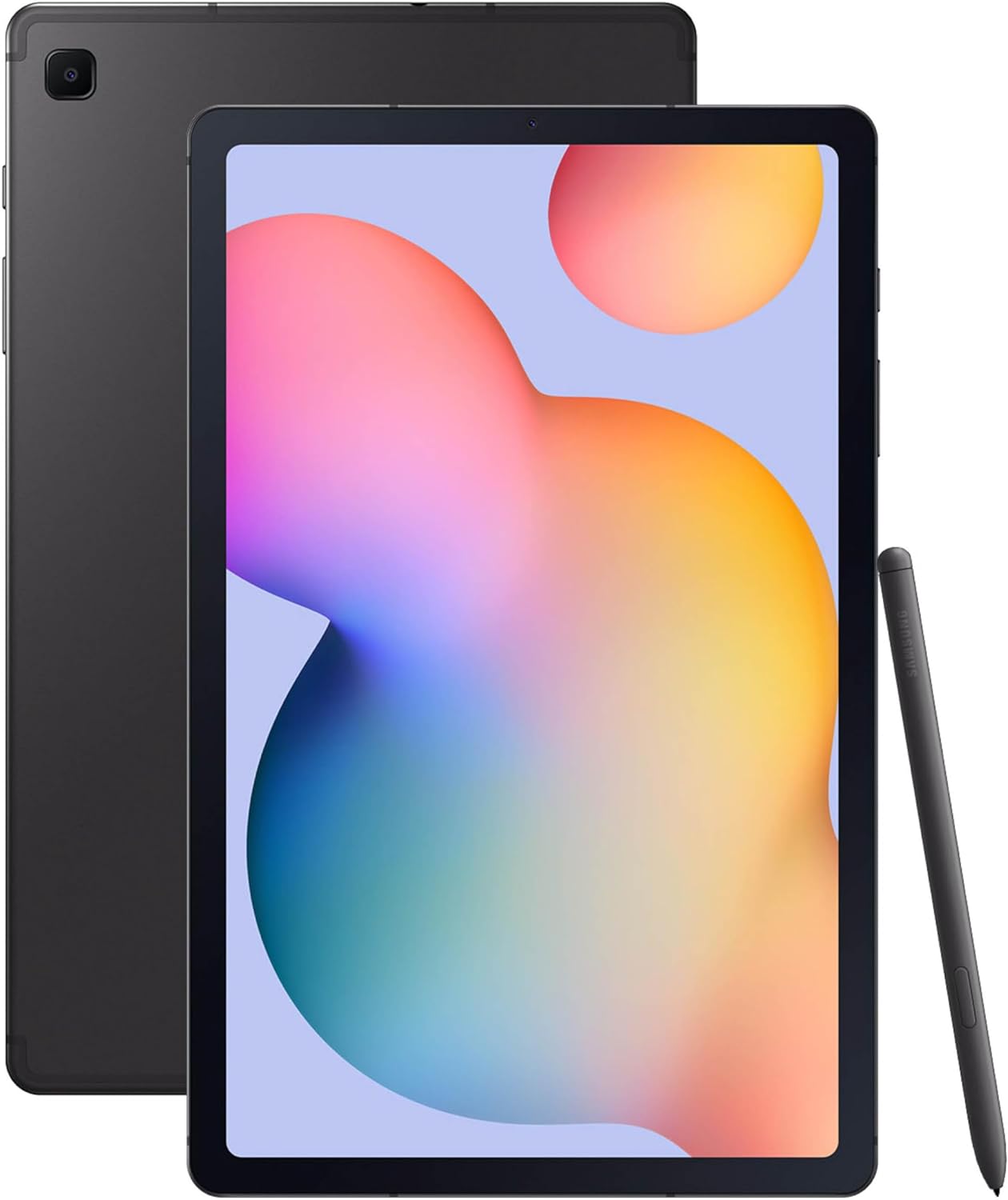 SAMSUNG Galaxy Tab S6 Lite 10.4" 64GB WiFi Android Tablet, S Pen Included, Gaming Ready, Long Battery Life, Slim Metal Design, Expandable Storage, US Version, Oxford Gray, Amazon Exclusive 