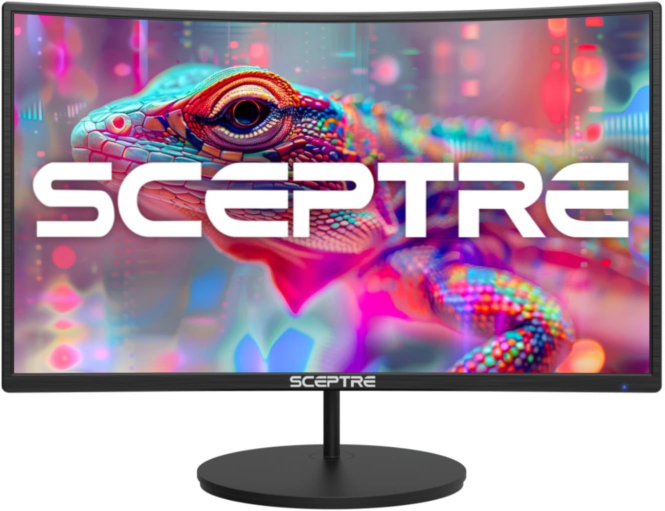 Sceptre Curved 27" FHD 1080p 75Hz LED Monitor HDMI VGA Build-In Speakers, EDGE-LESS Metal Black 2019 (C275W-1920RN) 