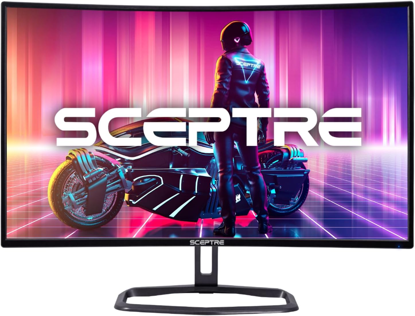 Sceptre Curved 32" FHD 1080p Gaming Monitor Up to 240Hz 1ms 99% sRGB AMD FreeSync Premium Build-in Speakers, HDMI x3 Displayport Machine Black (C325B-FWD240) 