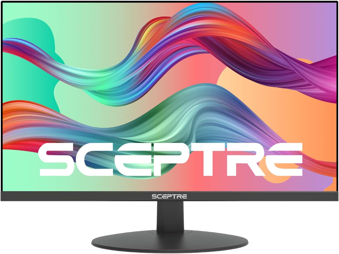 Sceptre IPS 27" LED Gaming Monitor 1920 x 1080p 75Hz 99% sRGB 320 Lux HDMI x2 VGA Build-in Speakers, FPS-RTS Machine Black (E278W-FPT series)