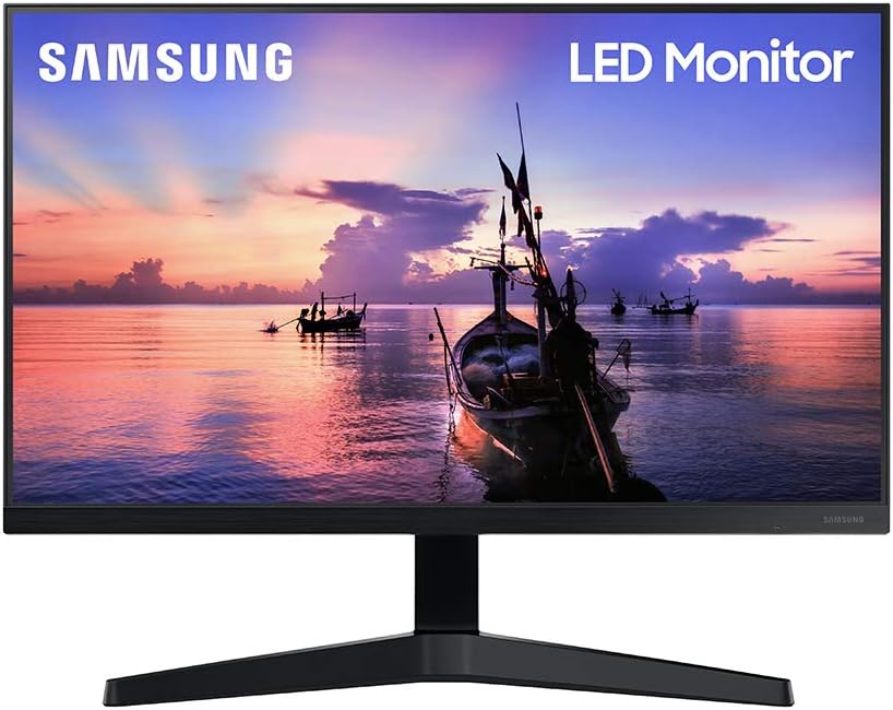 SAMSUNG 22" T350 Series FHD 1080p Computer Monitor, 75Hz, IPS Panel, HDMI, VGA (D-Sub), 3-Sided Border-Less, FreeSync, LF22T350FHNXZA