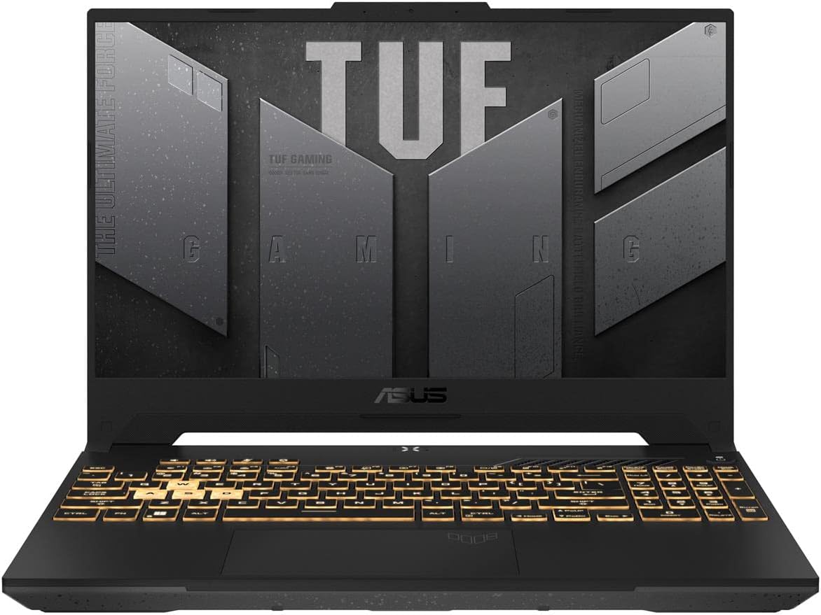 ASUS TUF Gaming F17 (2024) Gaming Laptop, 17.3” FHD 144Hz IPS-Level Display, NVIDIA® GeForce RTX™ 3050, Intel® Core™ i5-12500H, 8GB DDR4, 1TB PCIe Gen3 SSD, Wi-Fi 6, Windows 11, FX707ZC-ES52