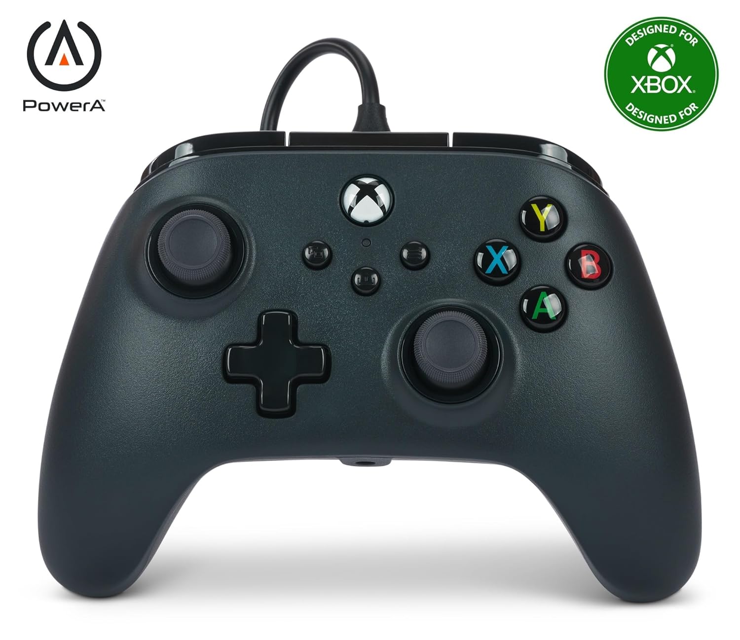 PowerA Wired Controller For Xbox Series X|S - Black, Gamepad, Video Game Controller Works with Xbox One