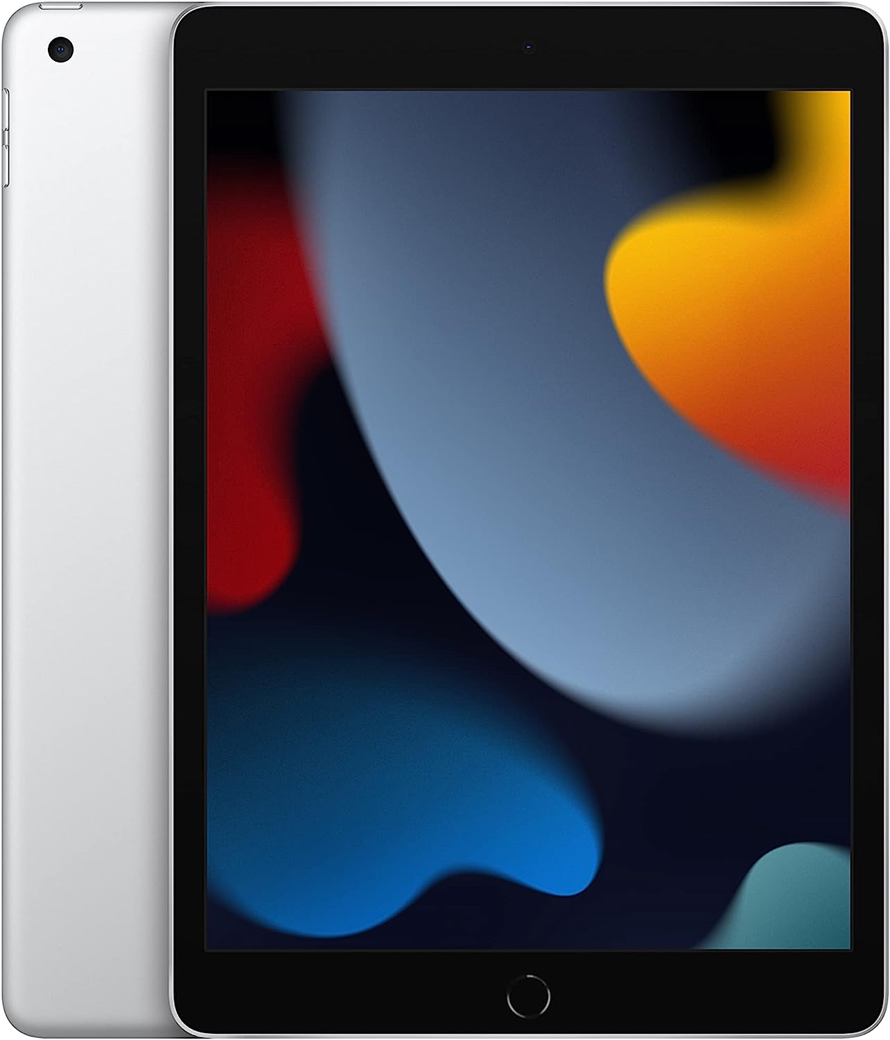 Apple iPad (9th Generation): with A13 Bionic chip, 10.2-inch Retina Display, 64GB, Wi-Fi, 12MP front/8MP Back Camera, Touch ID, All-Day Battery Life – Silver 