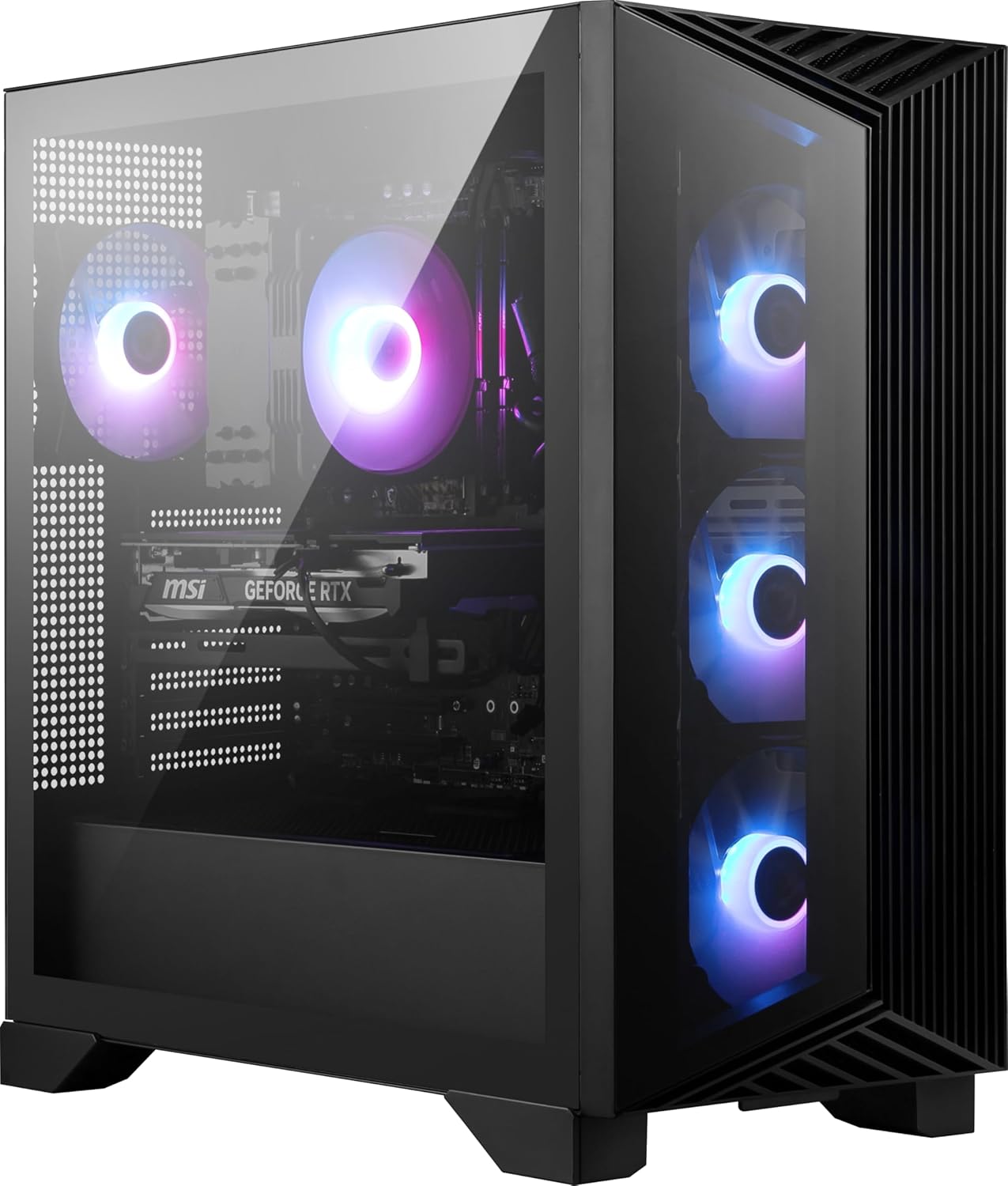 MSI Aegis Z2 Gaming Desktop (2024): AMD Ryzen R7-7700, Geforce RTX 4060, 16GB DDR5, 1TB m.2 SSD, 80+ Gold PSU, WiFi, Keyboard & Mouse, DIY Friendly, Windows 11 Home: C7NUC-817US 