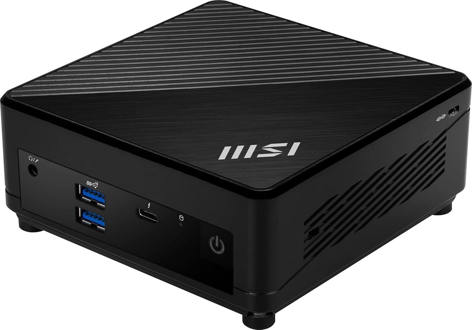 MSI Cubi 5 12M, 0.7L Mini PC, Intel Core i5-1235U, WiFi 6, BT 5.2, Duel LAN, Thunderbolt Type C, Black, Non-OS (12M-015BUS): Cubi 5 (BLK) 