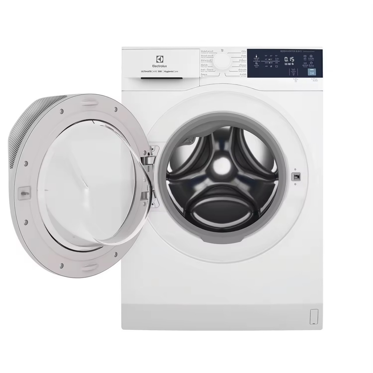 Electrolux เครื่องซักผ้าฝาหน้า UltimateCare II 300 ความจุ 8 กก. รุ่น EWF8024D3WB (ส่งฟรี/ติดตั้งฟรี)