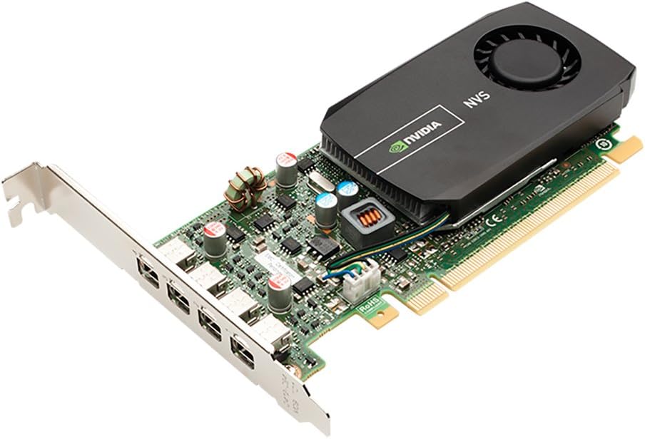 PNY NVIDIA NVS 510 Graphics Card with DisplayPort and DVI Accessories VCNVS510DVI-PB