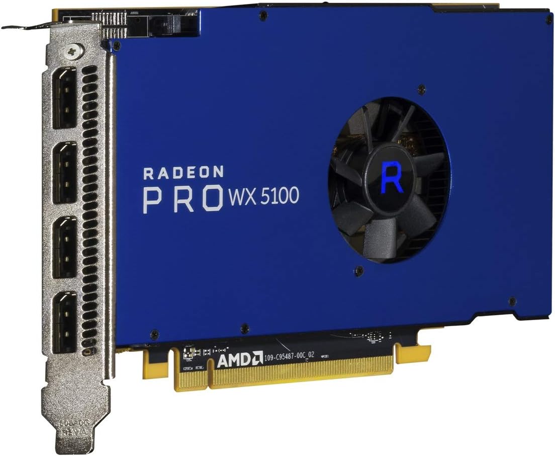 AMD Video Card 100-505940 AMD Radeon Pro WX 5100 8GB GDDR5 Retail 