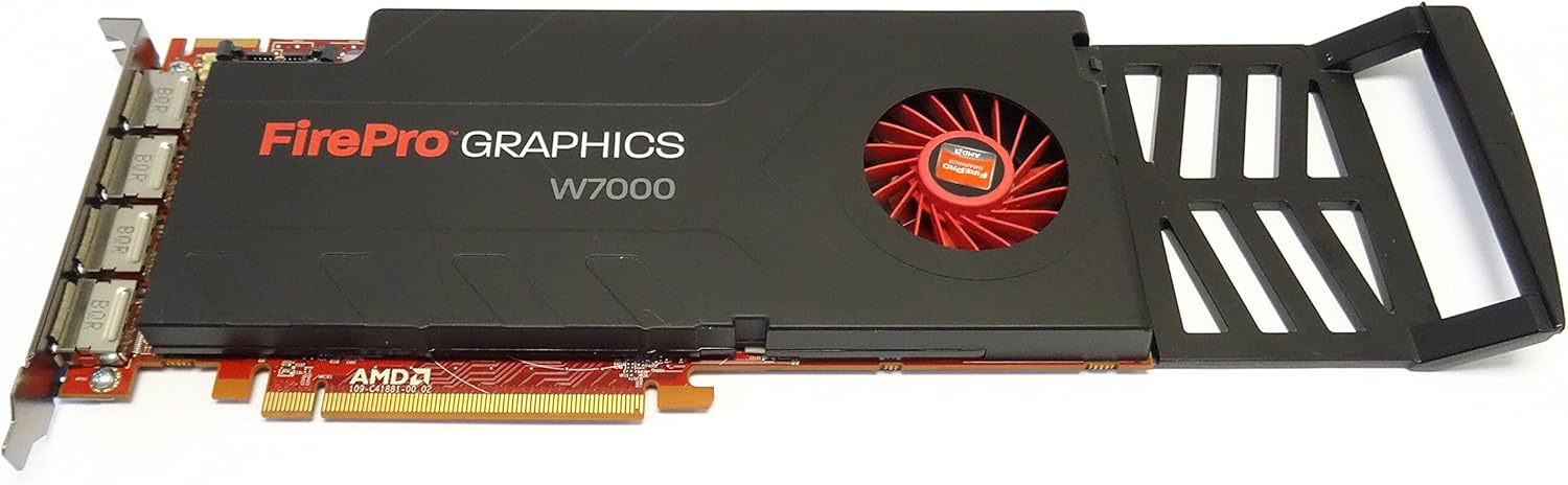 AMD FirePro W7000 4GB GDDR5 4DisplayPort PCI-Express Workstation Graphics Card 100-505634