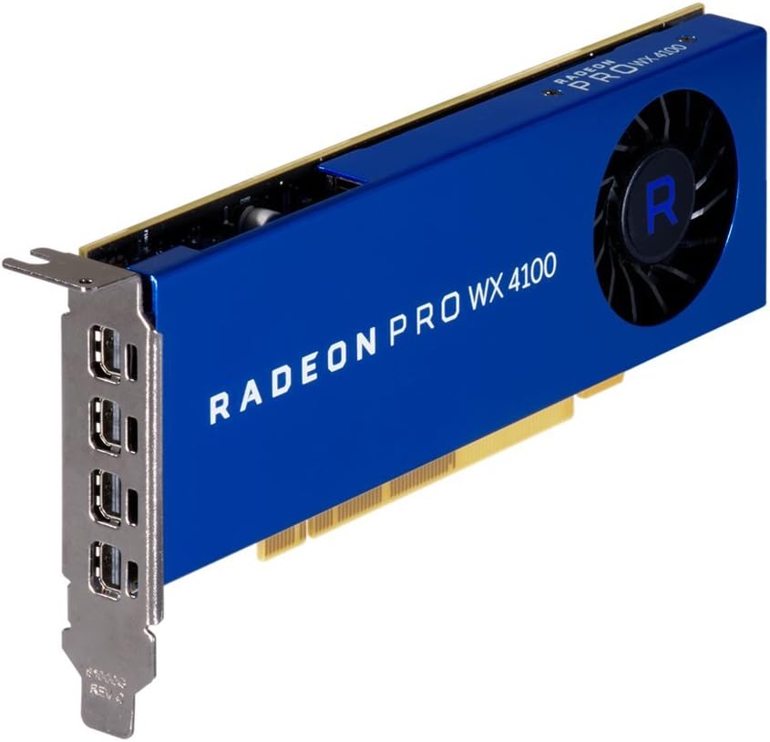 AMD Radeon Pro WX4100 Graphics Card Blue (100-506008)