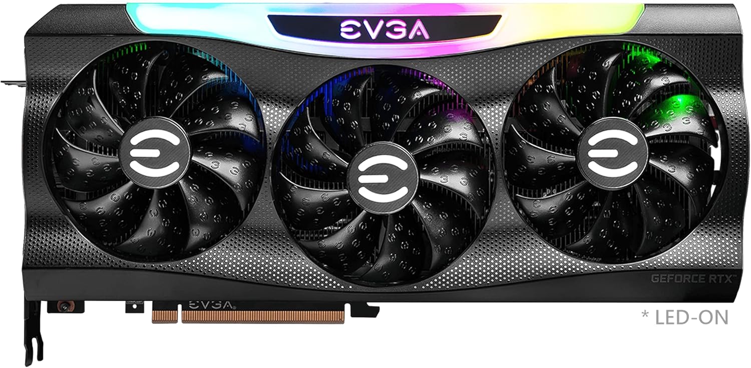 EVGA GeForce RTX 3070 Ti FTW3 Ultra Gaming, 08G-P5-3797-KL, 8GB GDDR6X, iCX3 Technology, ARGB LED, Metal Backplate