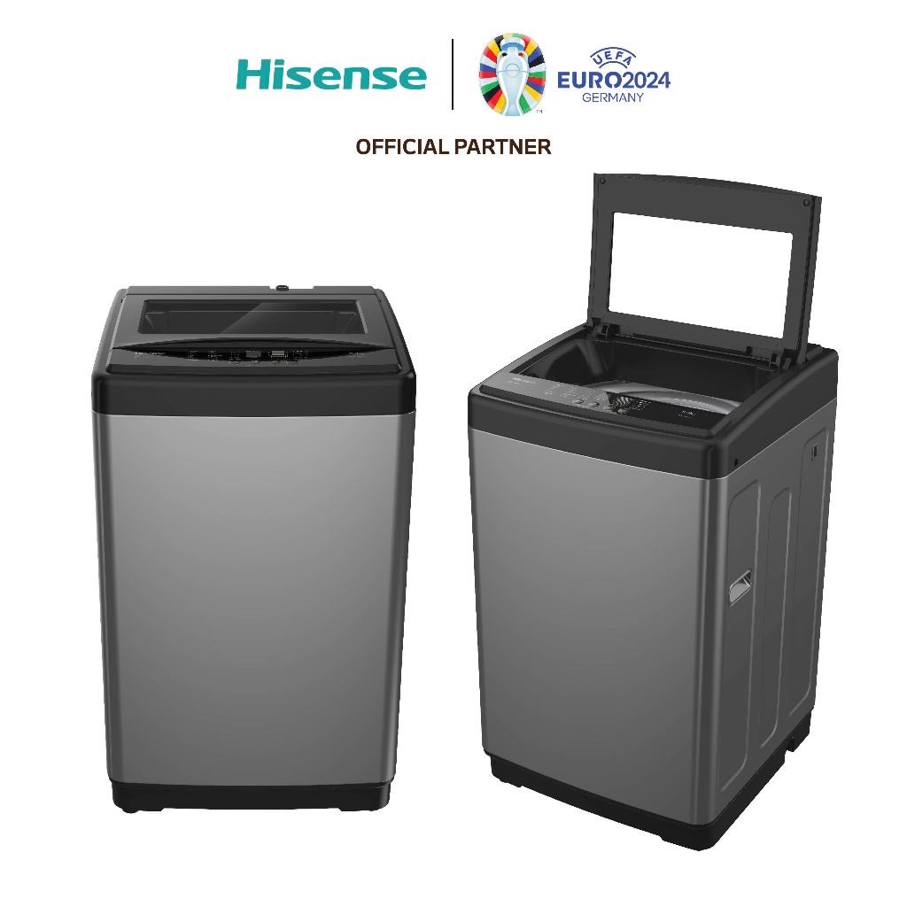 [presale] Hisense เครื่องซักผ้าฝาบน รุ่น WTJA801G เครื่องซักผ้า ฝาหน้า New ไม่มีบริการติดตั้ง 8-13 กก.