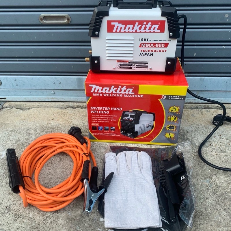 ใหม่ล่าสุดตู้เชื่อมMAKITA  MMA-950A ระบบinverter เชื่อมได้ตลอดทั้งวันเหมาะสำหรับงานหนัก