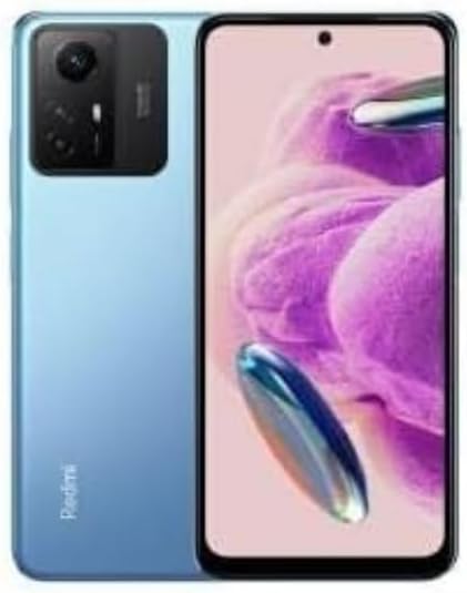 Xiaomi Redmi Note 12S 4G LTE (256GB + 8GB) Global Unlocked 6.67" 108MP Triple (ONLY T-Moble/Tello/Mint USA Market) + (w/ 33W Fast Car Dual Charger Bundle) (Ice Blue) 