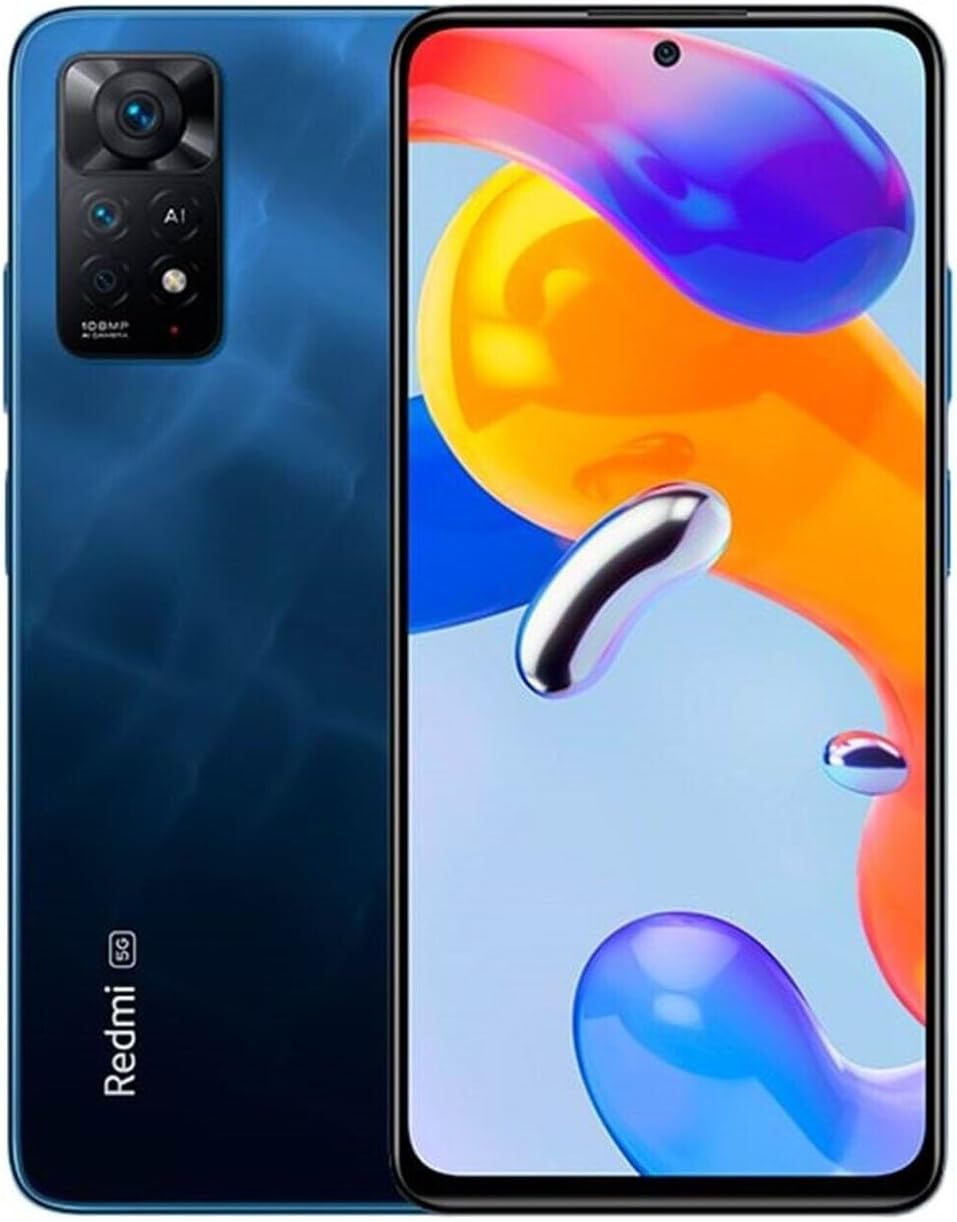 Xiaomi Redmi Note 11 Pro 5G Volte (128GB|6GB) Factory GSM Unlocked 6.67" 108MP (Atlantic Blue)