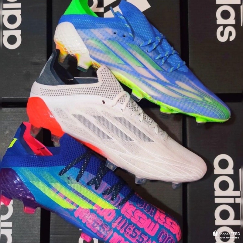 รองเท้าฟุตบอล ADIDAS X SPEEDFLOW.1 FG สินค้าถ่ายจากงานจริง มีบริการเก็บเงินปลายทาง