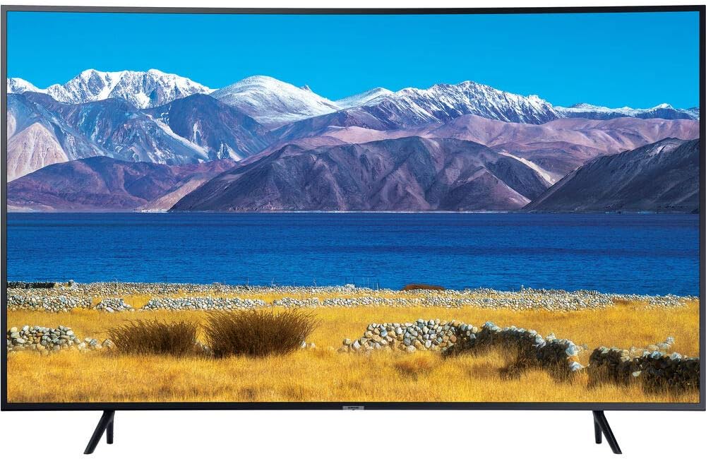 SAMSUNG 55-Inch Class Crystal UHD TU8300 Series - 4K UHD Curved Smart TV With Alexa Built-in (UN55TU8300FXZA) 