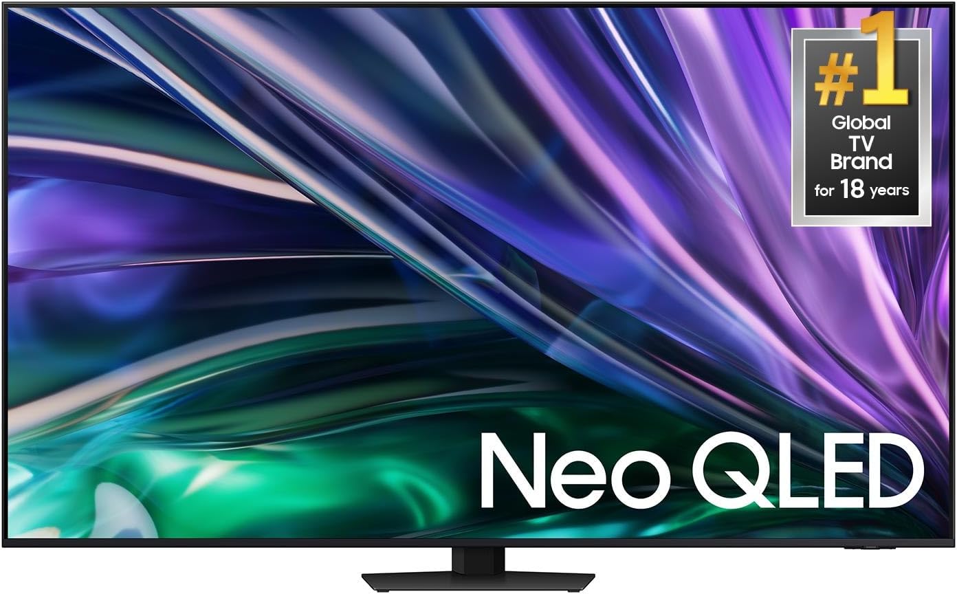 SAMSUNG 55-Inch Class QLED 4K QN85D Series Neo Quantum HDR Smart TV w/Dolby Atmos, Object Tracking Sound Lite, Motion Xcelerator, Real Depth Enhancer Pro, Alexa Built-in (QN55QN85D, 2024 Model)