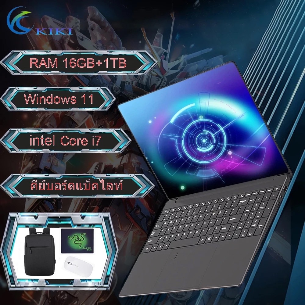 Asus Factory laptop 15.6 นิ้ว Intel Core i7 gaming laptop RAM 16GB SSD 512GB/1TB โน๊ตบุ๊ค Windows 11 โนตบุ๊คเล่นเกม โน๊ตบุ๊คเกมมิ่ง แล็ปท็อป ประกัน 1 ปี จัดส่งฟรี