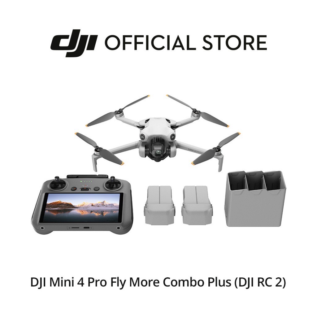 DJI Mini 4 Pro - Camera Drone | โดรนขนาดมินิ | 1/1.3" 4K/60fps HDR | น้ำหนัก 249g | ฟังก์ชั่นครบครัน บินง่าย น้ำหนักเบา