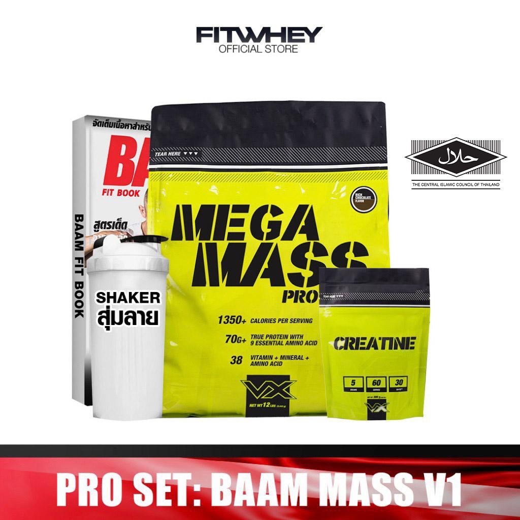 VITAXTRONG BAAM MASS V1 (12 LB) | เวย์โปรตีน คาร์บสูง + Creatine
