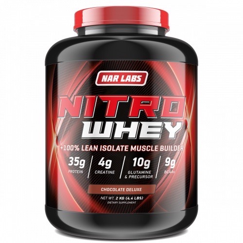 NAR LABS™ Nitro Whey 4.4 lbs เวย์โปรตีนสูง 35 กรัม