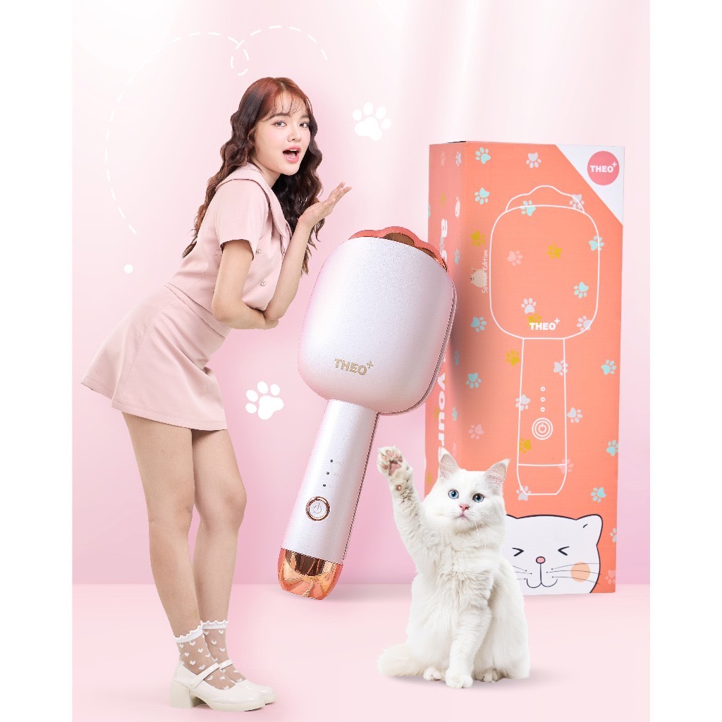THEO PLUS SPECIAL EDITION เครื่องหนีบผม ลอนมาม่า ลอนเมอเมด ลอนเกาหลี ลอนเจ้าหญิง