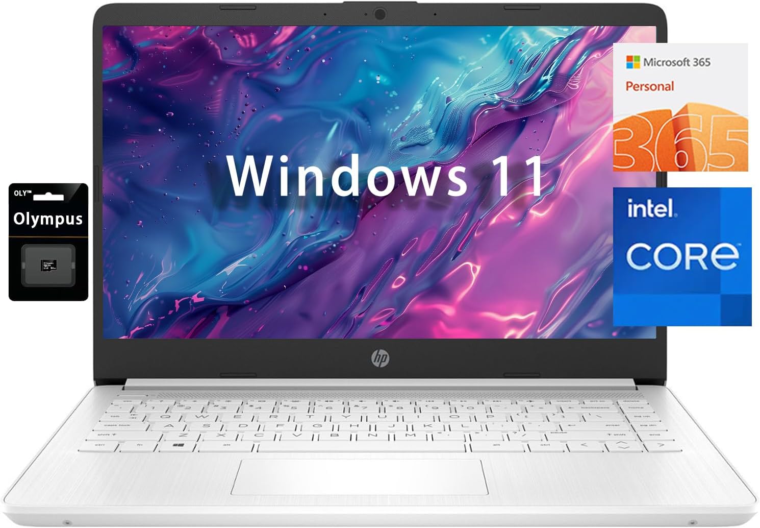 HP Windows 11 Pro 15 15.6" FHD Business Laptop Computer,11th Gen Intel Core i5-1135G7, 16GB RAM 512GB SSD, Intel Iris Xe Graphic, Numeric Pad, Long Battery Life, Wi-Fi 5, Bluetooth 4.2, USB, w/Battery