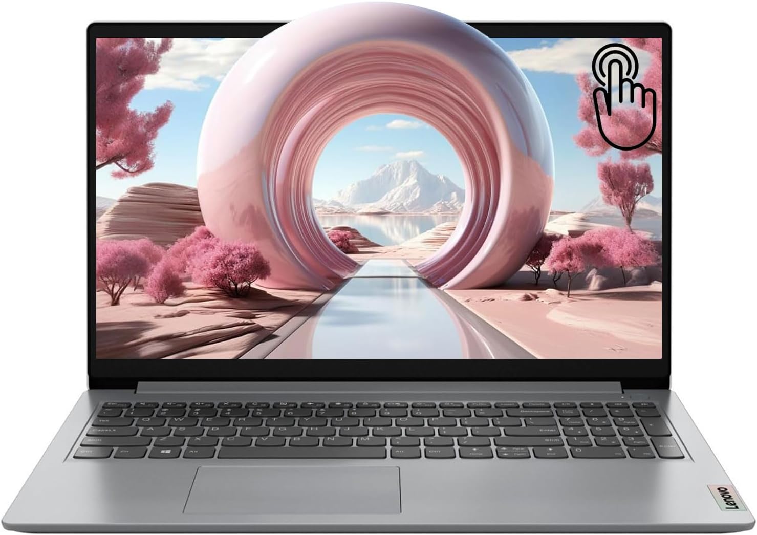 Lenovo 2024 IdeaPad 1 Gen 7 Laptop, 15.6" FHD Touchscreen, Intel Core i3-1215U, 16GB RAM, 512GB SSD, SD Card Reader, HDMI, Webcam, Wi-Fi 6, Windows 11 Home, Grey