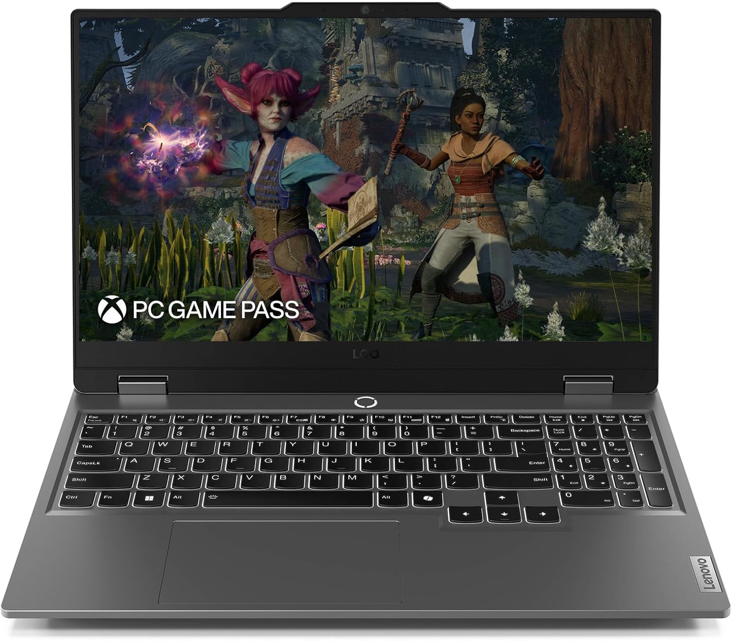 Lenovo LOQ Gaming Laptop - NVIDIA® GeForce RTX™ 4050 6GB - 15.6” FHD Display - AMD Ryzen 7 8845HS - 16GB RAM - 512GB SSD - Windows 11 Home, Luna Grey