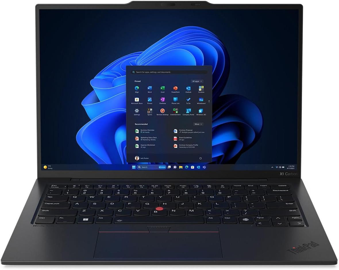 Lenovo ThinkPad X1 Carbon Gen 12 21KC00A7US 14" Touchscreen Notebook - WUXGA - Core Ultra 7 155U - Evo Platform - 32GB - 512 GB SSD - Windows 11 Professional