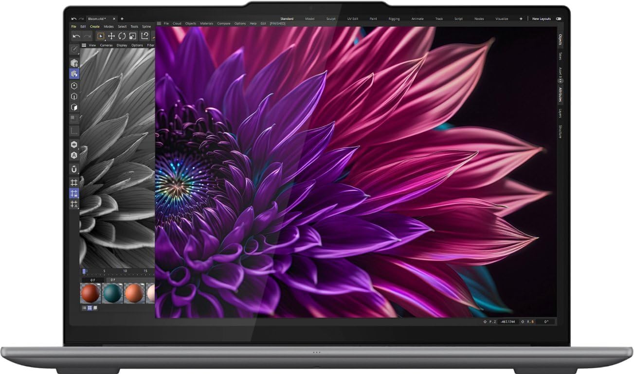 Lenovo Yoga Pro 9i 16"" Laptop (2024 Model) Intel 14th Gen Ultra 9 185H, NVIDIA GeForce RTX 4060, 32GB RAM, 1TB NVMe SSD, 16"" 3.2K Mini-Led 165Hz 1200-nits, Windows 11 Pro, Luna Grey, 83DN0008US