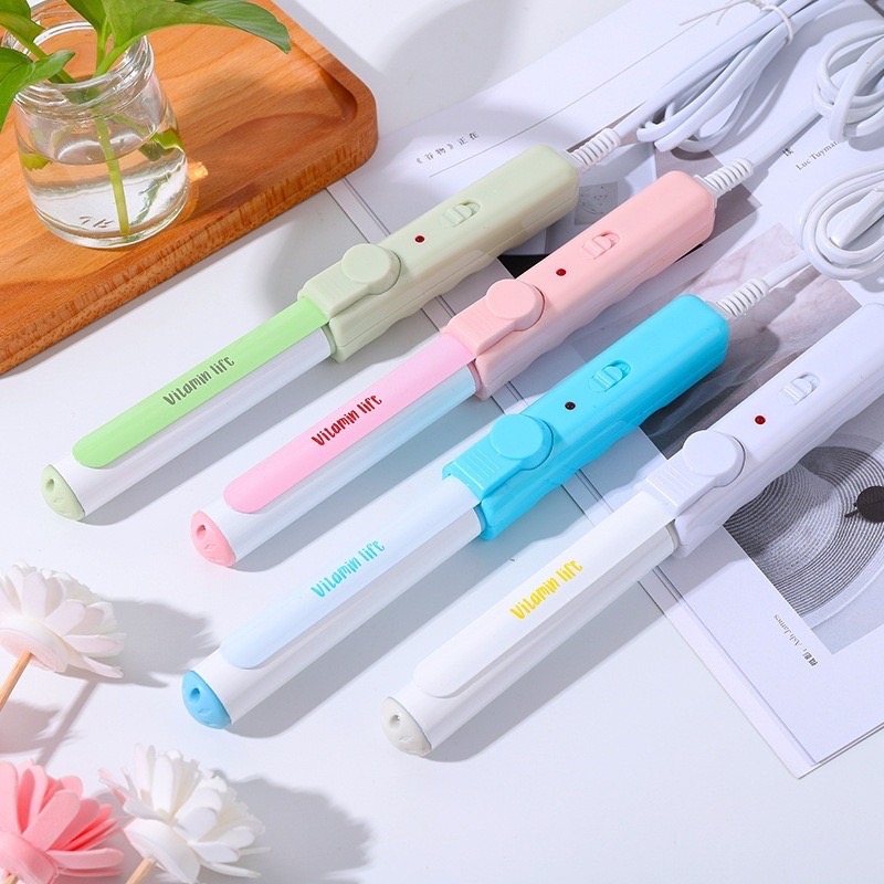 ปลีก/ส่ง  เครื่องหนีบผมมินิ ที่หนีบผมมินิ ที่หนีบผม พกพา2in1