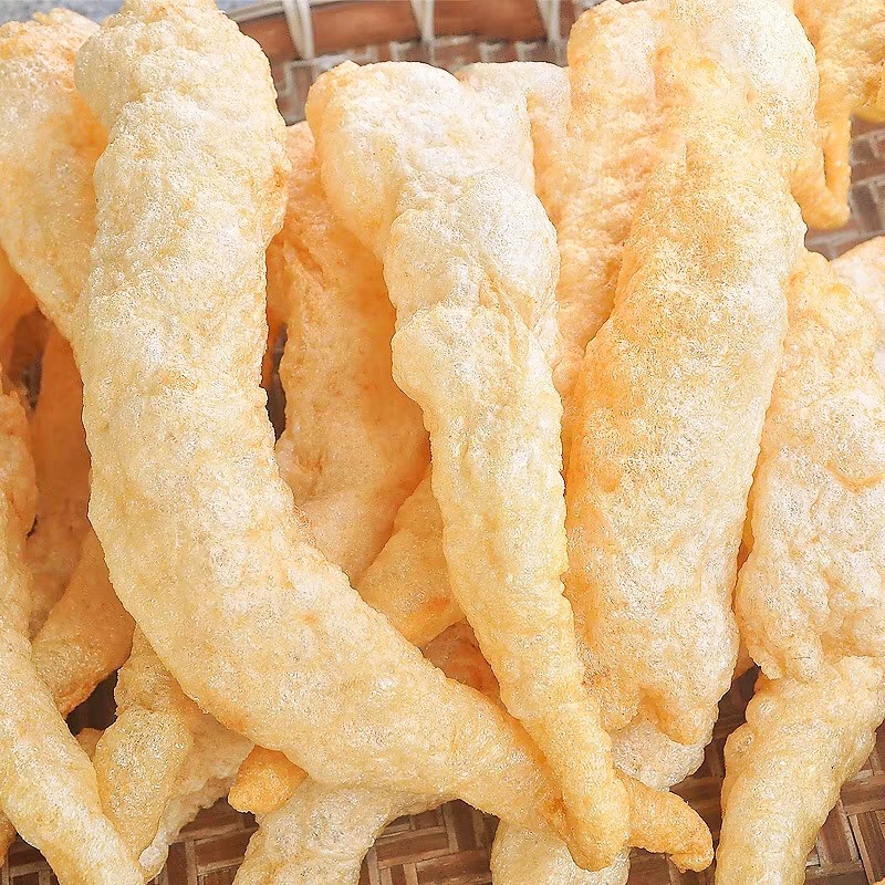 กระเพาะปลาม้วนใหญ่ไรมันหนัก500กรัมราคา鱼鳔大条