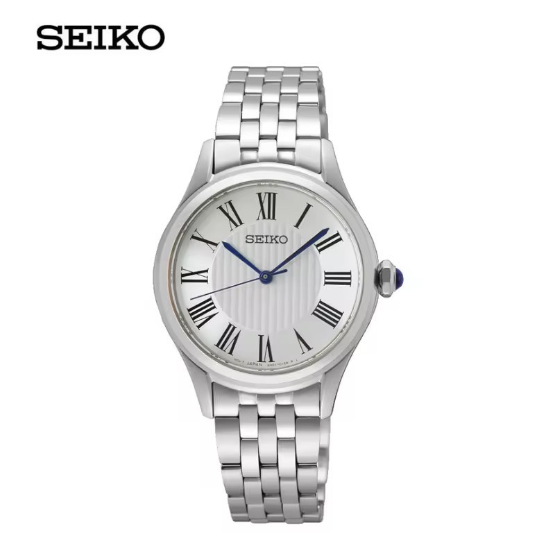 SEIKO นาฬิกาข้อมือผู้หญิง SEIKO QUARTZ WOMEN MODEL รุ่น SUR609P ขนาด 29.6 mm.