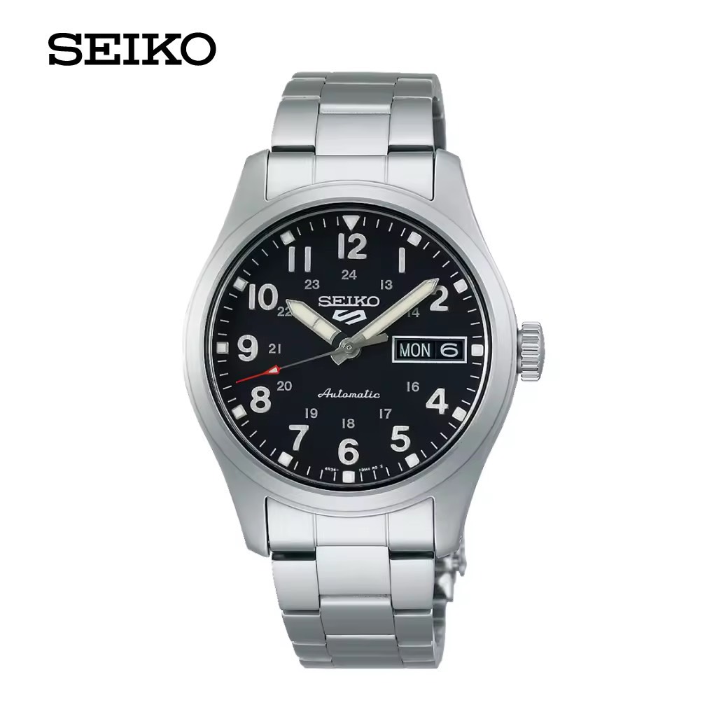 SEIKO นาฬิกาข้อมือ SEIKO AUTOMATIC รุ่น SRPJ81K ขนาด 36.37 mm.