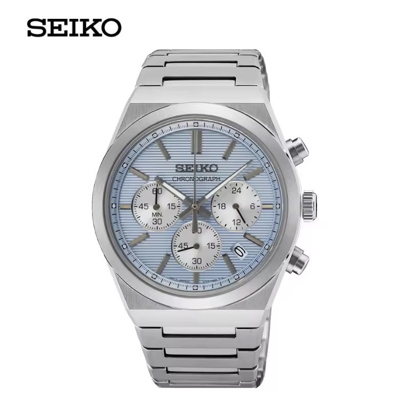 SEIKO นาฬิกาข้อมือ SEIKO QUARTZ MEN WATCH MODEL: SSB459P ขนาด 40 mm.