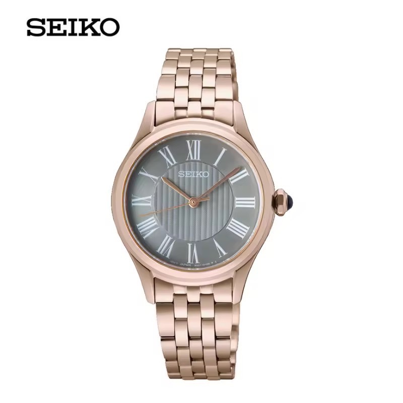 SEIKO นาฬิกาข้อมือผู้หญิง SEIKO QUARTZ WOMEN MODEL รุ่น SUR614P ขนาด 29.6 mm.