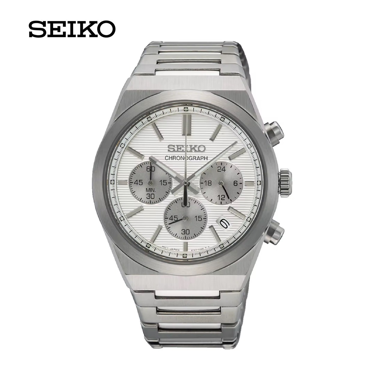 SEIKO นาฬิกาข้อมือ SEIKO QUARTZ MEN WATCH MODEL: SSB451P ขนาด 40 mm.