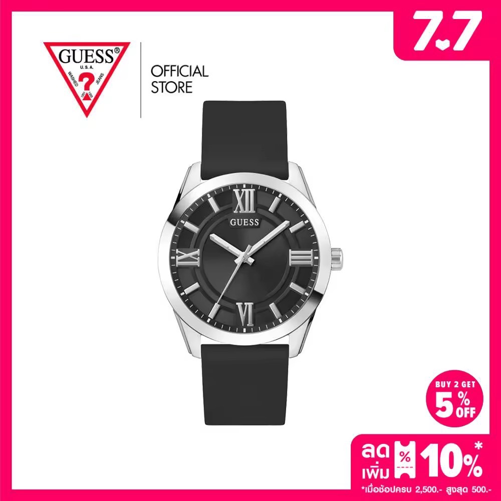 GUESS นาฬิกาข้อมือผู้ชาย รุ่น ELLIOT GW0894G1 สีดำ