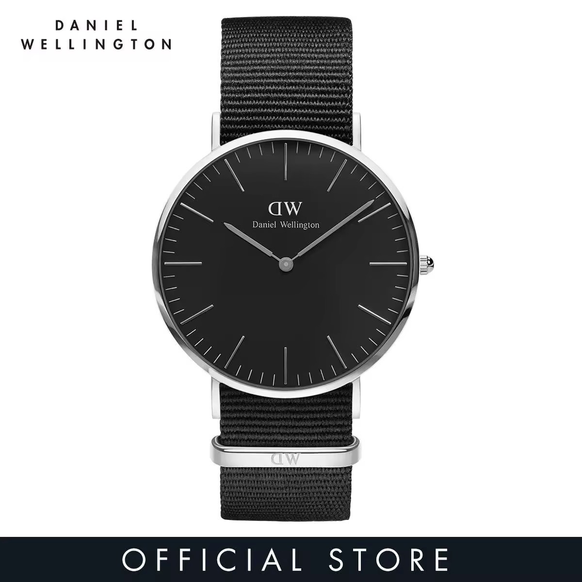 Daniel Wellington Classic Black Cornwall 40mm นาฬิกาผู้ชาย