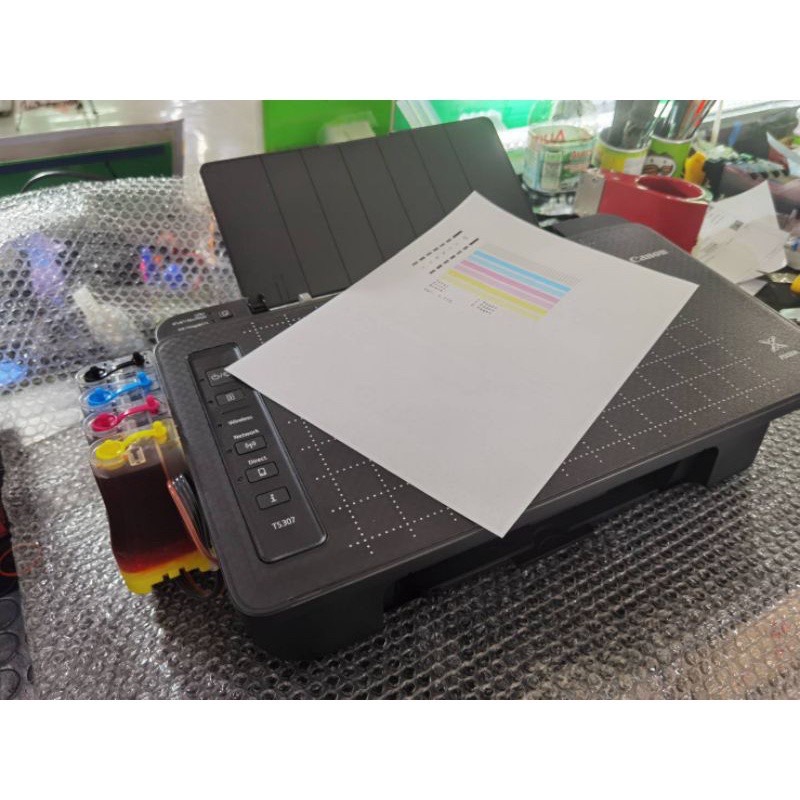 Canon TS307 ปริ้น+WiFi ฟรีแท้งค์พร้อมหมึก เครื่องใหม่หัวพิมพ์ใหม่ ส่งไวส่งด่วน