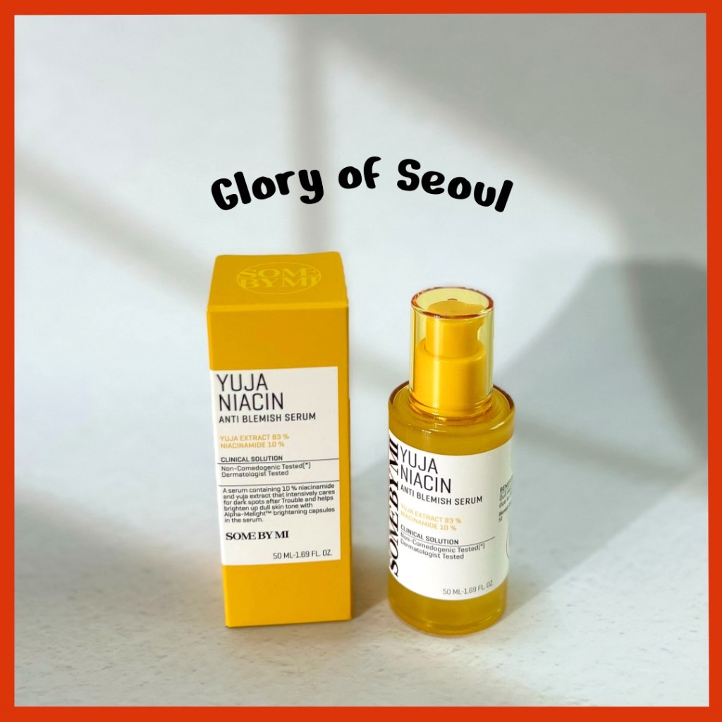 Some BY MI Yuja Niacin เซรั่มบํารุงผิว 30 วัน 1.69 ออนซ์ 50 มล. 12 วิตามินรวม สําหรับผิวบอบบาง กระจ่างใส จุดด่างดํา และฝ้า ดูแลผิว ดูแลผิวเกาหลี