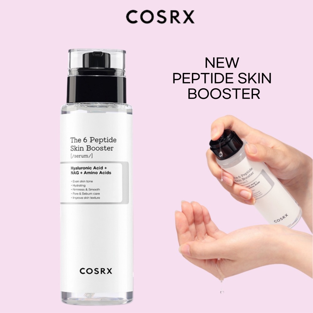 [COSRX] ผลิตภัณฑ์ล่าสุด | COSRX เซรั่มบูสเตอร์ผิว 6 พีปไทด์ | เซรั่มออล-อิน-วัน / ความยืดหยุ่น / ดูแลริ้วรอยพุ่ม และสิว / โทนผิว / สารจุ่บผิวที่ปรับปรุง / แท้100%