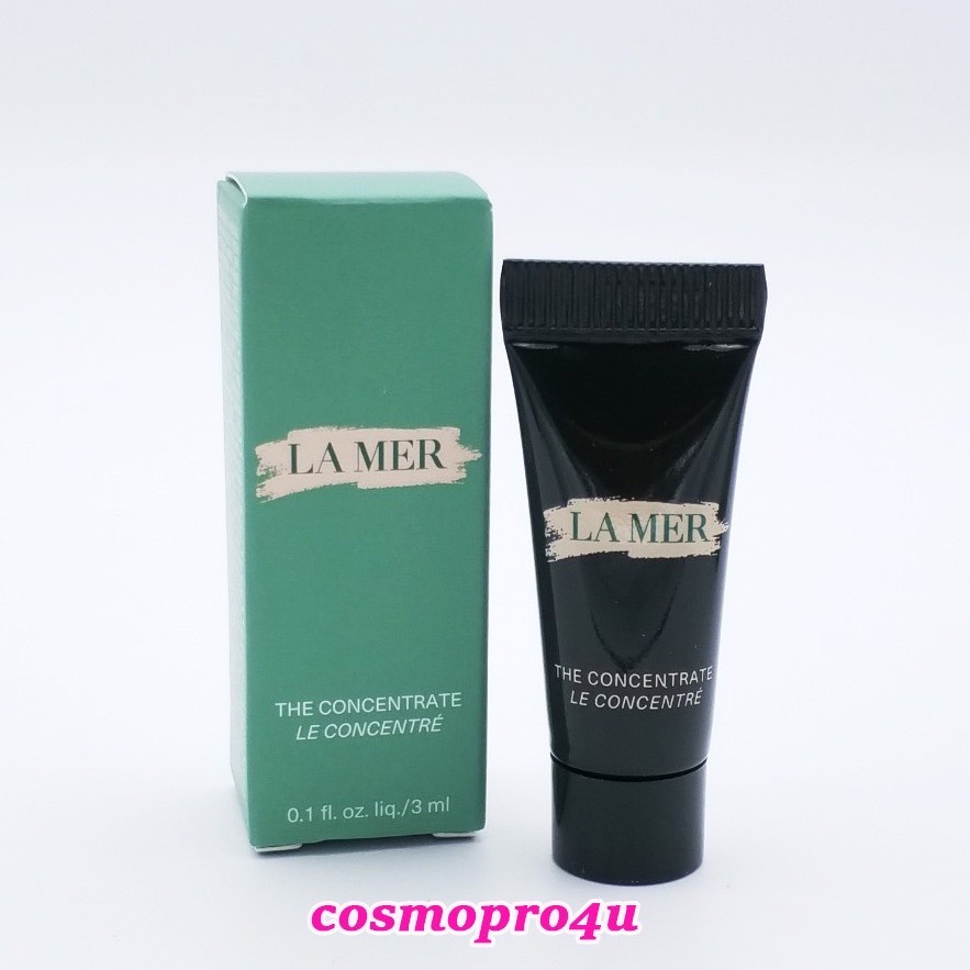 ผิวหน้า The CONCENTRATE 3ml แบบหลอดบีบ มีฉลากไทย เดอะคอนเซ็นเทรท lamer ดูแลผิวก่อนหลังทำทรีทเมนท์