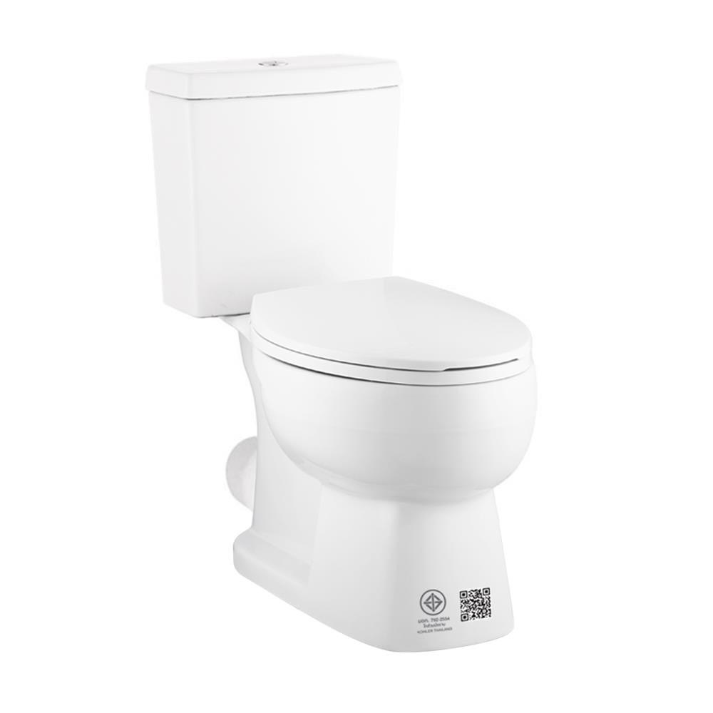 HomePro สุขภัณฑ์ 2 ชิ้น  K-75443X-S-WK 3/4.5 ลิตร สีขาว แบรนด์ KARAT